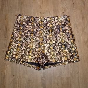 Gold and Rose gold shorts
